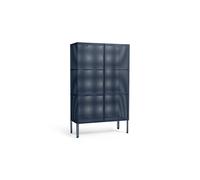 Perforated Cabinet Large Steel Blue