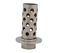 Perforated Casting Flask Vacuum, Perforated Stainless Steel Centrifugal Casting Tool 1.2-1.5inch x 2-4inch(1.5inchx4inch)
