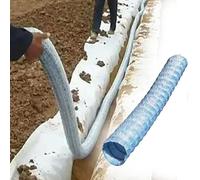 Perforated Drainage Pipe Agricultural Permeable Outdoor Drain Pipe, 50 10 100 150 160 Ft Corrugated Drain Pipe/Gutter Downspouts Water Drain Hose, Foundation Drainage(Dia 6in/15cm,L-110ft/33m)