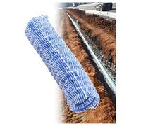 Perforated French Drain Pipe 50mm Flexible Expandable 10m,1 Meter/3.3ft | 50mm perforated corrugated design with integrated steel wire for strength; expandable up to 20m and installs without gravel