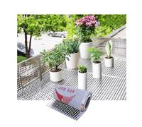 Perforated Metal Sheet 304 Stainless Steel,Metal Sieve Plate，Decorative Panel,Decorative Mesh Panel for Ventilation Grill, DIY Projects, Indoor Outdoor Decor(W20*L400cm/W7.87*L157.4in)