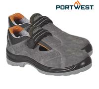 Perforated Obra Steelite Sandal S1 Safety Protective Steel Portwest Work Boot UK