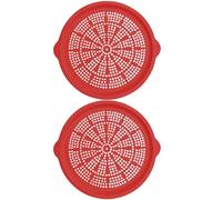 Perforated Pizza Pan,Nonstick Silicone Baking Oven Tray | High Temperature Resistant Bakeware For Home Restaurant Outdoor Picnic
