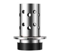 Perforated Stainless Steel Casting Flask, Perforated Casting Flask Stainless Steel Rubber Base For Vacuum Investing Multiple Sizes(2 in x4 in)