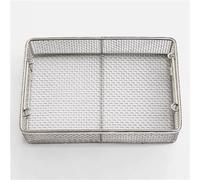 Perforated Sterilization Tray for Medical Dental Instruments, Durable Mesh Basket for Surgical Operation Sterilization