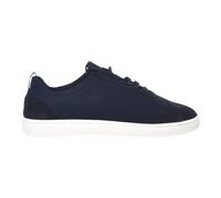 Perforated Suede and Fabric Sneaker - male - Baldinini - Sneakers - Blue - 10 UK - Shoes 10 UK