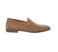 Perforated Suede Slip-On - male - Baldinini - Loafers - Brown - 9 UK - Shoes 9 UK