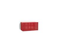 Perforated Wall Cabinet Small Wine Red