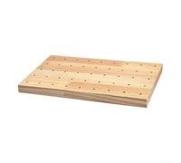 Perforated Wooden Grill Stand for Perfect Barbecues and Grilling!(1PC) | Perforated structure, enhances airflow, even heat distribution, 29x20x2cm size, for ideal for meats
