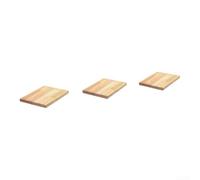Perforated Wooden Grill Stand for Perfect Barbecues and Grilling!(3PC) | Perforated structure, enhances airflow, even heat distribution, 29x20x2cm size, for ideal for meats