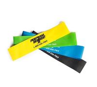 Perform Better Mini Band - Resistance Band - Yellow, Blue, Green, Black - Extra Heavy - 4 Levels - Workout, Warmup, Travel