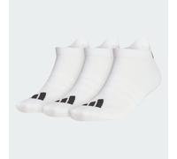 adidas Unisex PERFORMANCE 3 PK ANKLE SOCKS, white, 13-14.5