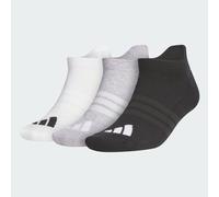adidas Unisex PERFORMANCE 3 PK ANKLE SOCKS, white/light grey heather/black, 6.5-8