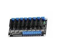 performance 5V 8-channel solid-state relay module with with High and Performance size 106 * 56 * 25mm crafted from Plastic reliable in various applications