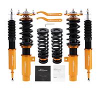 Performance Adjustable Coilovers for BMW 1 Series E82/E88 (2008-2013) - 1-3 in Lowering, 24-Stage Damping, Front Camber, CNC Aluminum Tops