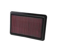 K&N Engine Air Filter: High Performance, Premium, Washable, Replacement Car Air Filter: Compatible with 2010-2019 Mazda L4 2.0/2.3/2.5L (CX-5, 3, 6, Atenza, Biante, Premacy, Axela), 33-2480