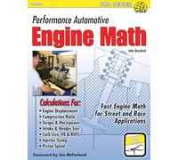 Performance Automotive Engine Math: Fast Engine Math for Street and Race Applications (Sa Design-Pro)