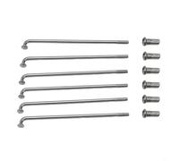 Performance Boosting Pack Includes Total Count of Thirty Six Wire Spokes Sized at Two Point Five Millimeters Each (110mm)