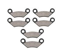 Performance brake pads For POLARIS 350L Big Boss Trail For Blazer Xplorer ATP 250 300 325 350 400 500 HO 1/2/3/4 Pairs Motorcycle Front And Rear Brake Pads Sintered(3 Pairs)