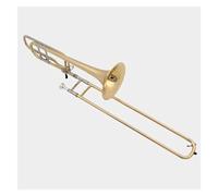 Performance Brass Lacquer Gold Tenor Trombone B Flat To F Change Pitch Trombone Brass Instrument Trombone for Beginner