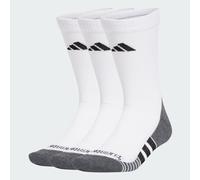 adidas Unisex Training Cushioned Crew Socks 3 Pack, White, Size Xl, Men White