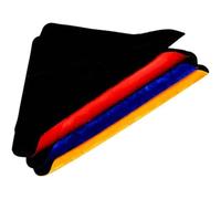 Performance Close Up Pad Magic Poker Card Mat Magician Mat Pad Coin Magic Gimmicks Accessories (Red, 16" ×11-3/4") (red)