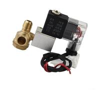 Performance Driven Solenoid Valve for Air Compressors 2 Way Normally Open, DC12V, Reliable for Air, Gas, Liquid Applications (B)