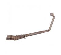 Performance exhaust upgrade For HONDA CB125R CBR 125 125R 2010-2016 Motorcycle Exhaust Muffler for Escape Front Link for Pipe(Silvery)