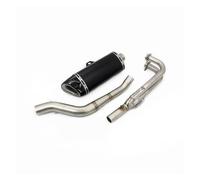 Performance exhaust upgrade For YAMAHA for TMAX 560 2023 2024 Motorcycle Exhaust for Escape Full Systems Muffler Front Middle Link for Pipe(E)