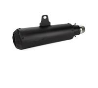 Performance exhaust upgrade Universal Motorcycle Exhaust Muffler for Pipe Tube For Honda for Yamaha for YZF R1 R3 R6 Z400 for Nvx Nmax(Black)