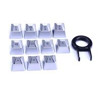 Performance Gaming keycaps Replacement for Romer-G Switch Logitech G310 G413 G613 G810 K840 G910 Mechanical Keyboard … (Sliver -11 keys)