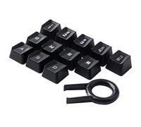 Performance Gaming keycaps Replacement for Romer-G Switch Logitech G310 G413 G613 G810 K840 G910 Mechanical Keyboard … (Black -12 keys)
