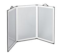 Portascreen Shower Guard, Three Panel Portable and Foldable Shower Splash Screen, Wet Room & Bath Screen for Privacy - 81.5cm x 147.4cm