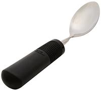 Performance Health Good Grips Tablespoon with Built-Up Handle, Adaptive Eating Utensil, Cushioned Grip, Ideal for Arthritis, Neurological Impairments & Weakness, Flexible Ribbing, Non-Latex