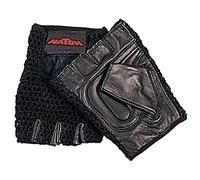 PERFORMANCE HEALTH Hatch All-Purpose Padded Mesh Wheelchair Gloves, Small, Black