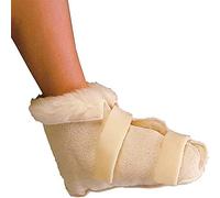 Performance Health Medium Size Fleece Open Slippers, Features Adjustable Hook and Loop Straps, Supplied as a Pair for Ultimate Comfort and Security