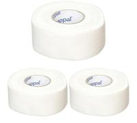Performance Health Strappal Zinc Oxide Tape, Easy Tear Athletic Sports Tape, Strong Rigid Strapping Tape for Sports Injuries and Support, Hypoallergenic, Strong Adhesion, Conforming, 2.5 cm x 10 m