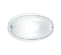 Performance in Lighting Oval outdoor wall lamp Chip white
