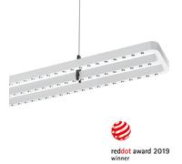 Performance in Lighting Small Line LED hanging light, sensor 126 cm, white