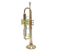 Performance Level Of Trumpet Musical Instrument Made Of Red Copper