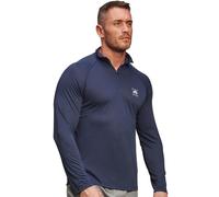 Performance Long Sleeve Quarter Zip raging bull Navy S