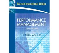 Performance Management: International Edition