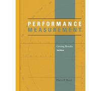 Performance Measurement: Getting Results (Urban Institute Press)