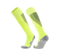 Performance Men's Football Socks: Robust, Knee-Length with Secure-Grip Towelling Sole - Exceptional Comfort on the Field! (UK, Alpha, One Size, Regular, Regular, fluorescent)