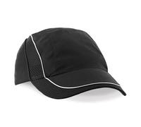Performance Microfibre Flow Mesh Baseball Cap Hat Coolmax with Fabric Sweatband