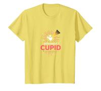 Performance of Cupid: Love Struck Romance for Valentines T-Shirt, Kids, Lemon, 12 Years
