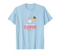 Performance of Cupid: Love Struck Romance for Valentines T-Shirt, Men, Baby Blue, 3XL