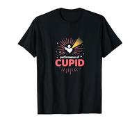 Performance of Cupid: Love Struck Romance for Valentines T-Shirt, Men, Black, 3XL