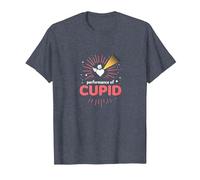 Performance of Cupid: Love Struck Romance for Valentines T-Shirt, Men, Heather Blue, XXL