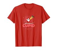 Performance of Cupid: Love Struck Romance for Valentines T-Shirt, Men, Red, XL